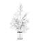 26" Unlit White Frost White Tabletop Artificial Christmas Tree